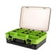 thumbnail image 5 of Caja De Herramientas De Pesca De Doble Capa, Caja De Pesca Para Accesorios De Pesca De Agua Dulce, Verde, 5 of 5