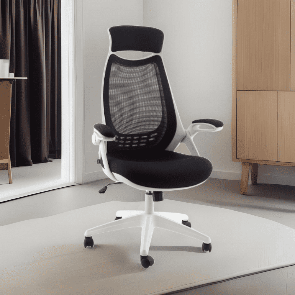 Sm Chile - Sillas Y Muebles - Silla De Oficina Versalles Blanco/negro