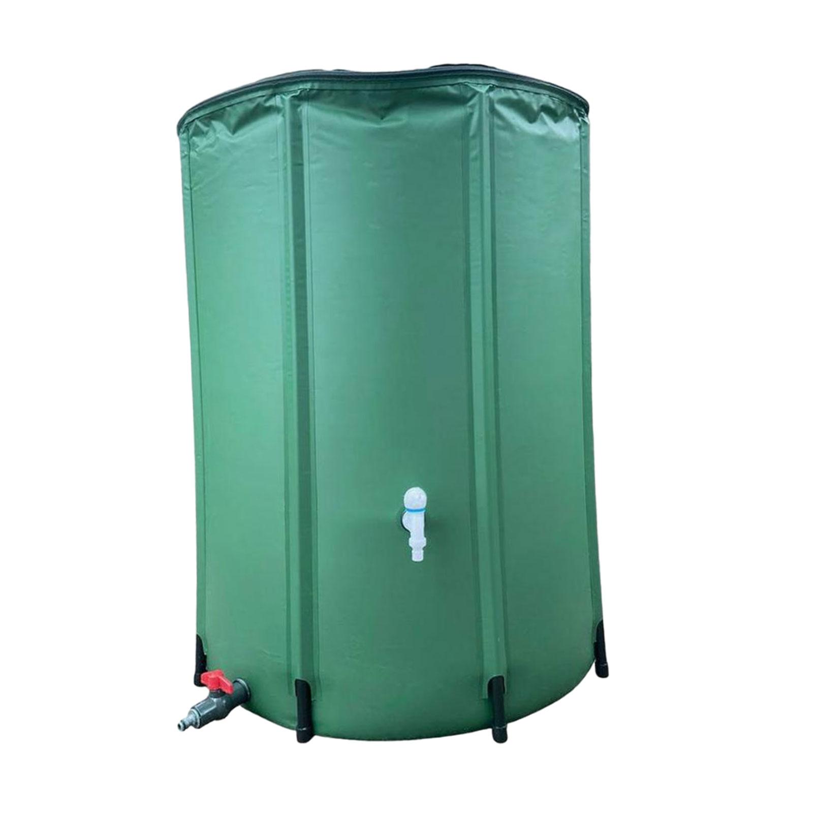 Magideal - Sistema Portátil De Recolección De Lluvia, Barril De Lluvia Portátil, Barril Grande De Recolección De , Barril De Lluvia Plegable A Tope 200L