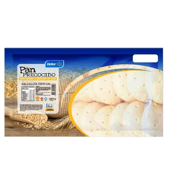 Pan Precocido Hallullita Atm 20 Un, 1100 g
