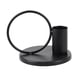thumbnail image 2 of Candelabro De Hierro Antiguo Candelero Cónico Adorno De Mesa Negro, 2 of 5
