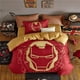 thumbnail image 1 of Iron Man Luxury Quilt Duvet Cover Set Pillowcase Home Textiles Bedding Kids3-Piece Bedding Set, 1 of 5