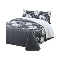 Genérico - Quilt Sherpa Cobertor 2 Plazas 230X250 34