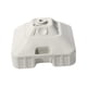 thumbnail image 4 of Soporte para sombrilla Soporte para sombrilla 30L Protector de peso Soporte para sombrilla para patio Soporte para sombrilla para jardín de pesca al a Blanco, 4 of 5