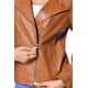thumbnail image 2 of Chaqueta Cuero Sharo Classic Leather Marrón Chocolate, 2 of 8