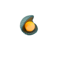 Decostilo - Mini Lámpara De Céramica 9Cm, Diseño Concha