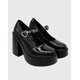 thumbnail image 3 of Zapato charol para mujer con taco alto Negro Danicolle, 3 of 5