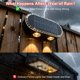 thumbnail image 5 of Luces solares para cercas Ellasay LED 4 unidades impermeables, 5 of 8