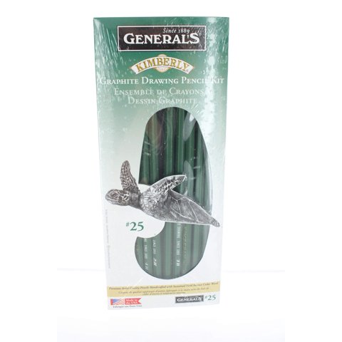 Kit De Dibujo General'S Kimberly Graphite 12 Piezas