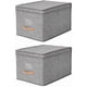 thumbnail image 2 of Pack de 2 Cajas Organizadoras Carry All® Plegables con Tapa Large, 2 of 3