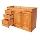 thumbnail image 4 of Mueble De Cocina Base De Lavaplatos Sin Fuenton 1200 Mm Estructura Aglomerado 18 Mm Frente De Madera secador izquierdo, 4 of 7
