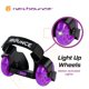 thumbnail image 4 of Patines Heel Wheel New Bounce Jet Wheelies para niños, color morado, 4 of 6