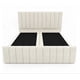thumbnail image 3 of Cama 2 plazas doble Respaldo Tubular  Crudo Felpa, 3 of 4