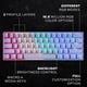 thumbnail image 2 of Teclado Mecánico HK GAMING GK61s RGB Cableado con Switch Azul, 2 of 6