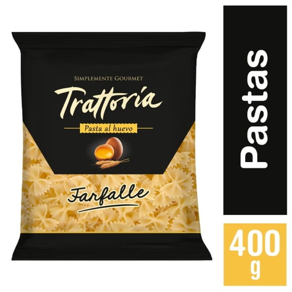 Fideo Pasta al Huevo Farfalle Bolsa, 400 g