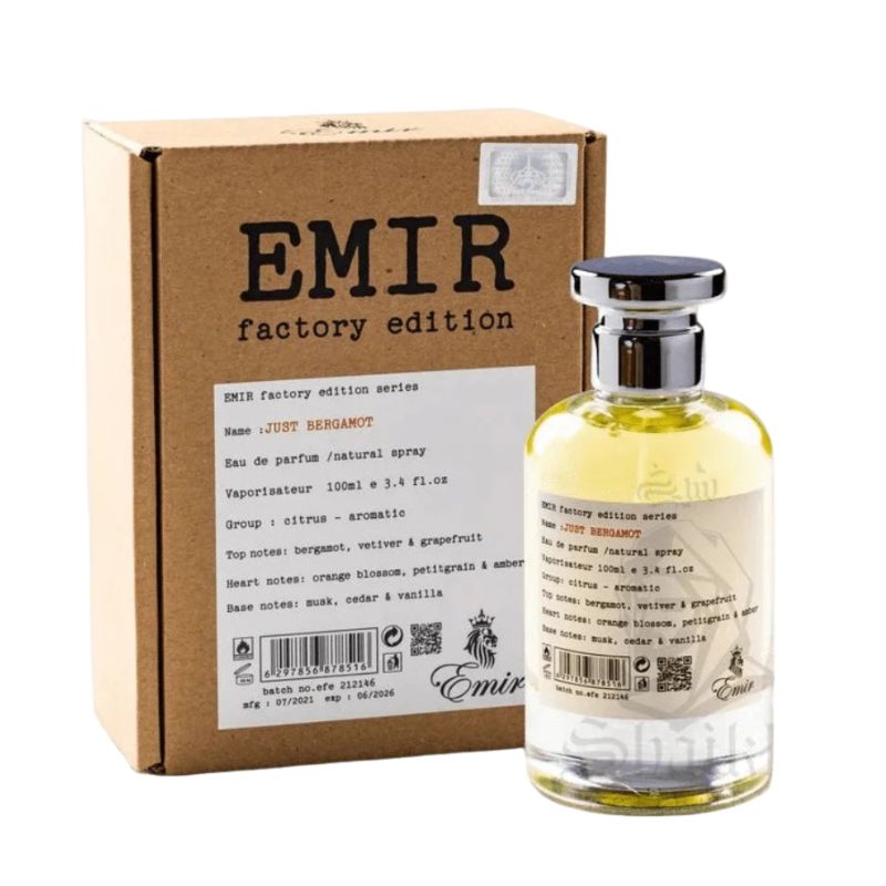 Paris Corner - Emir Just Bergamot Edp 100 Ml Unisex