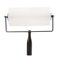 Magideal - Rodillo Con Púas Para Suelo, Cepillo De Pintura Interior, Herramienta Para Tareas Domésticas, Herramienta De Pintura, Rodillo Compuesto Para Cemento Y Diente Duro Y 20Mm