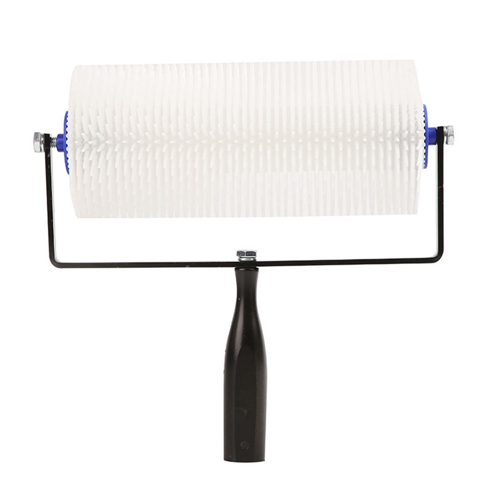 Magideal - Rodillo Con Púas Para Suelo, Cepillo De Pintura Interior, Herramienta Para Tareas Domésticas, Herramienta De Pintura, Rodillo Compuesto Para Cemento Y Diente Duro Y 13Mm