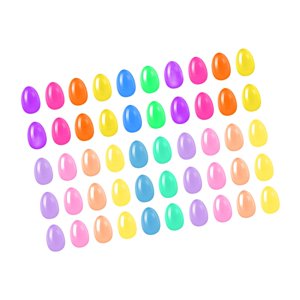 Bothyi - 50 Huevos De Pascua Rellenables, Regalos, Decoraciones Divertidas Para Fiestas De Cumpleaños Para Niños