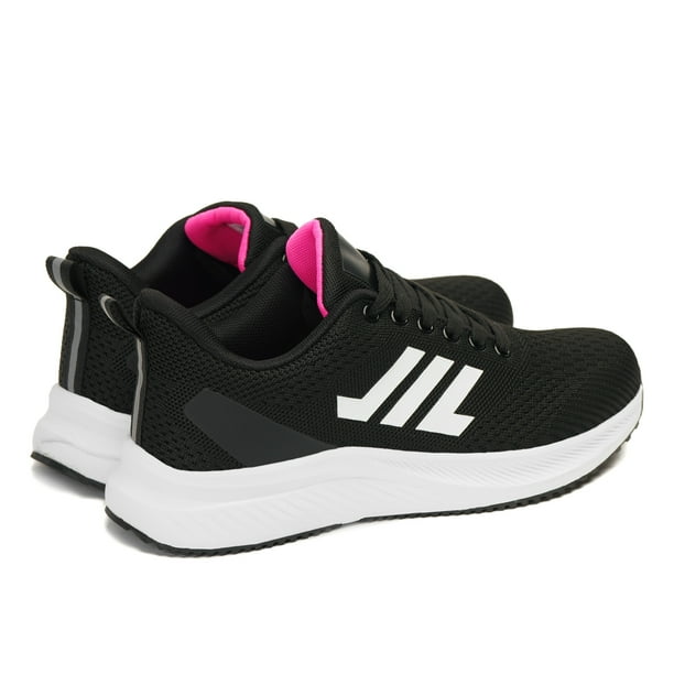 Zapatilla Mujer Blanco Negro Andrea Apóstol Lider