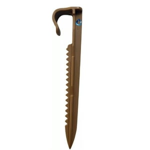 Genérico - Pack 10 Estacas Bastón Para Cañería Plansa 16Mm 1/2