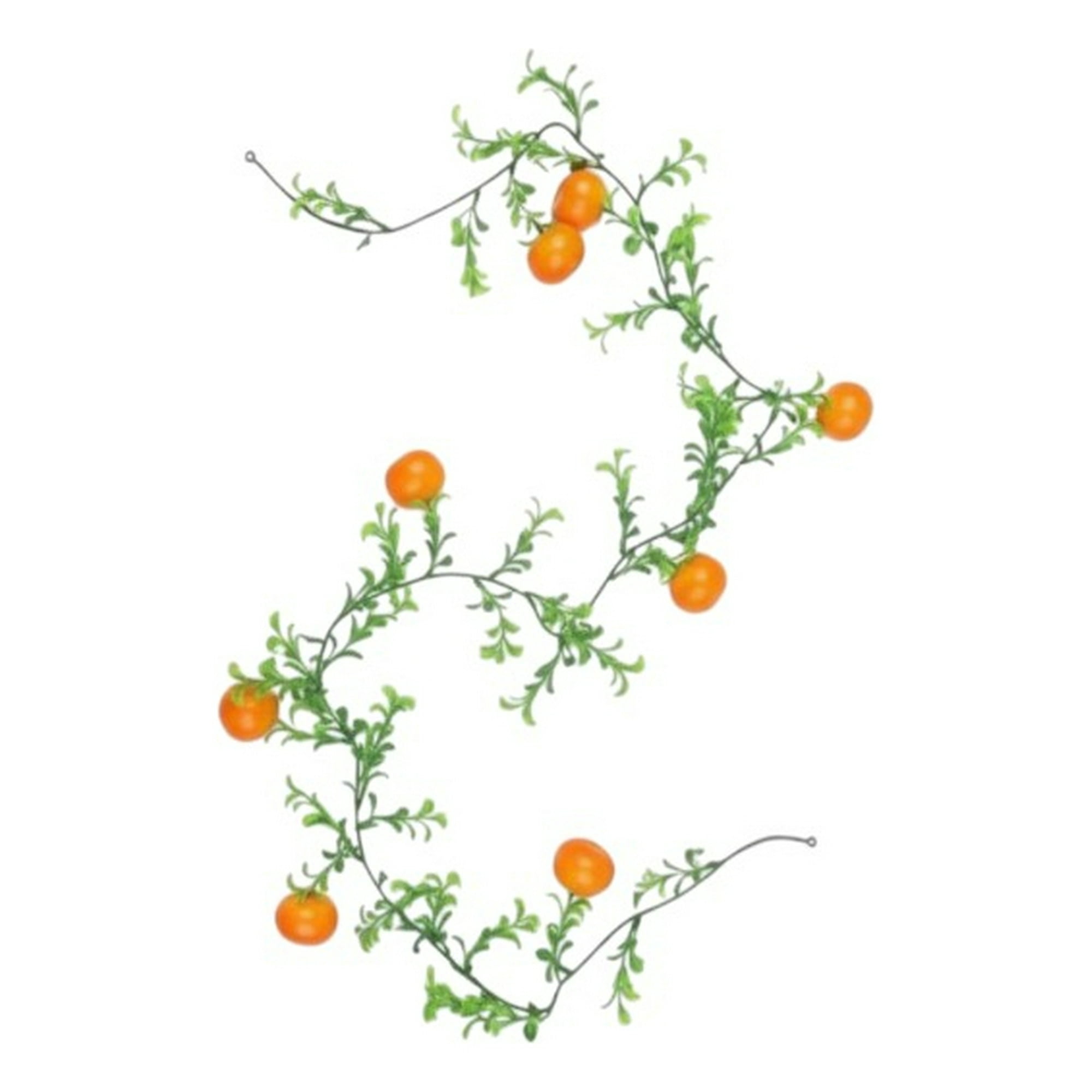 Genérico - Set 3 Flores Artificiales Guirnalda Enredadera Frutal Jhn