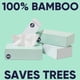 thumbnail image 3 of Pañuelos faciales SAVE TREES de bambú, 3 capas, 90 hojas, 12 cajas, 3 of 7