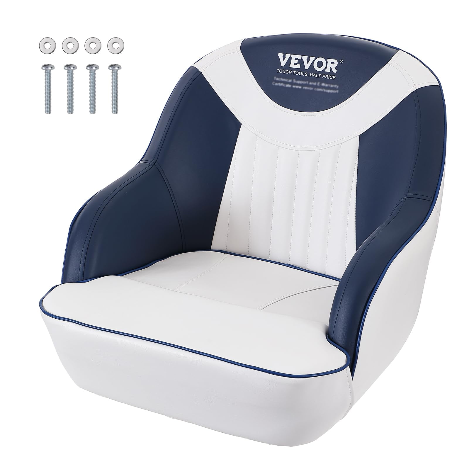 Silla Boat Captain Vevor Captain Bucket Con Reposabrazos