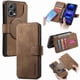 thumbnail image 1 of Funda Billetera Magnética para Xiaomi Redmi Note 12 Pro 4G Soporte Tarjetas Desmontable Marrón, 1 of 6