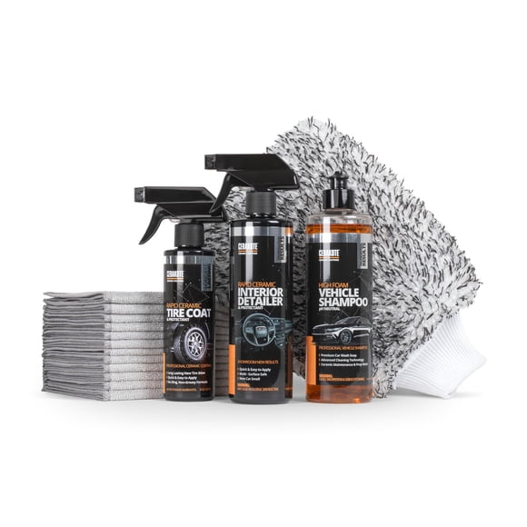 Set de base de maquillaje Cerakote Car Care para lavar exteriores y cerámica