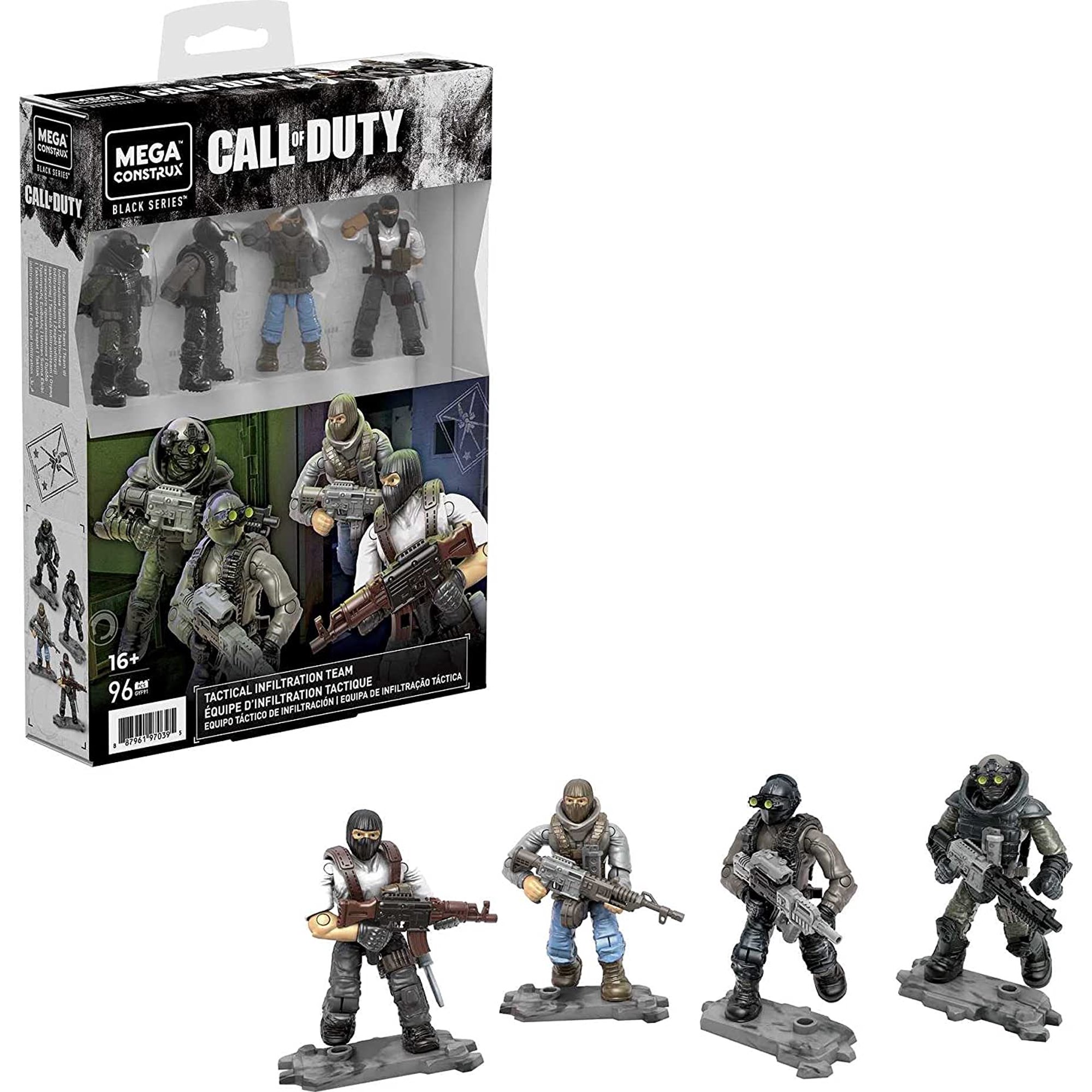 Equipo De Infiltracion Tactica Mega Construx Call Of Duty Mega Construx