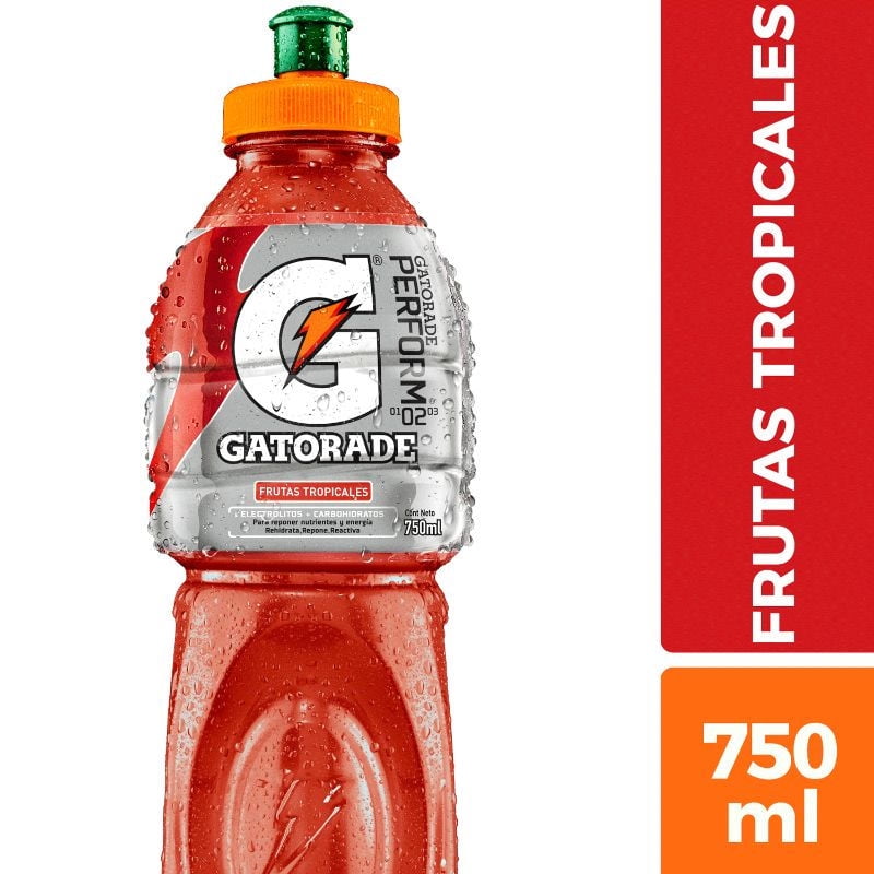 Bebida Isotónica Frutas Tropicales Botella 750 ml Gatorade