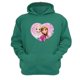 thumbnail image 1 of Polerón Canguro Elsa Y Anna Verde Aguamarina Talla Xl Unisex, 1 of 2