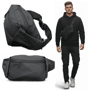 Genérico - Banano Impermeable Alta Calidad Bolso De Hombro Casual Moda Bolso Cruzado