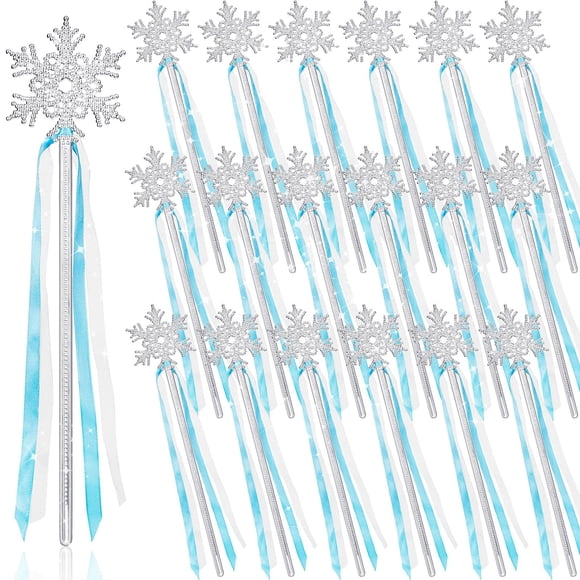 Princess Wand Gejoy Frozen Snowflake, 12 unidades