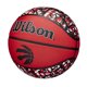 thumbnail image 3 of Baloncesto WILSON, equipo de la NBA, Graffiti, Toronto Raptors, talla 7, 3 of 7