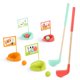 thumbnail image 1 of Set de golf B. toys de madera, 15 unidades, para niños pequeños con bolsa de almacenamiento para más de 3, 1 of 5