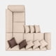thumbnail image 5 of SOFA SECCIONAL ISIDORA 5 CUERPOS BEIGE, 5 of 8