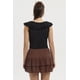 thumbnail image 3 of Polera Mujer Cuello Con Vuelos Negro, 3 of 4