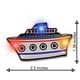 thumbnail image 4 of Alfiler de solapa que parpadea, espectáculo de luces LED para crucero, 4 of 4