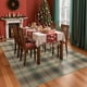 thumbnail image 3 of ALFOMBRA Rugxara 147x178 cm Navidad Lavable Verde, 3 of 7