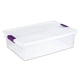 thumbnail image 1 of Caja de almacenamiento de plástico para debajo de la cama Sterilite ClearView 32 L (paquete de 6), 1 of 9
