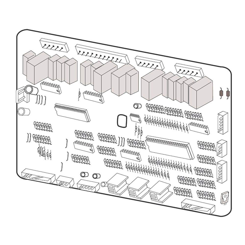 Panel De Control Electrónico Para Refrigerador Samsung