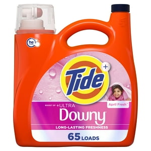 Detergente Para Ropa Tide Plus Boost Of Ultra Downy 2.73 L, 65 Cargas