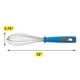 thumbnail image 3 of Batidor Tasty 33.502X7.492 Cm 1 Pieza Acero Inoxidable - Pp Azul, 3 of 8