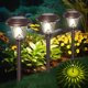 thumbnail image 1 of Luces solares para senderos BEAU JARDIN 42 cm impermeables, color, 1 of 6