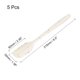 thumbnail image 2 of Cuchara Espátula de Silicona Uxcell, 8.5鈥 Raspador Resistente al Calor para Hornear, Cocinar, Mezclar, Blanco, 5 Piezas, 2 of 6