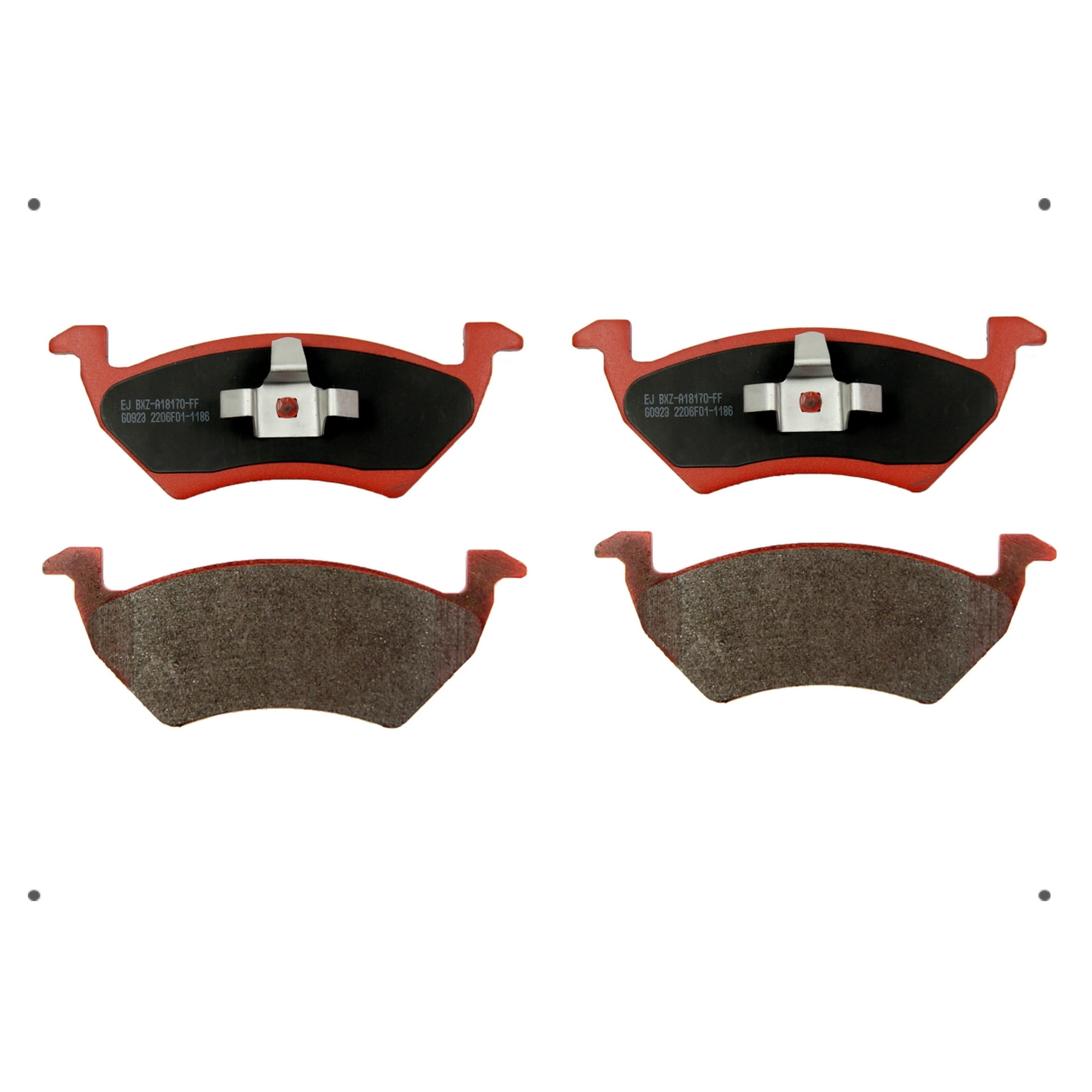 Ital Brakes Pm - Set Pastillas Frenos Delanteras Para Volkswagen Gol G5 2012 2014