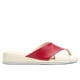 thumbnail image 1 of Pantufla Cuero Pluma Rojo Marfil 38, 1 of 3