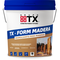 Grupo Tx - Desmoldante Para Encofrados De Madera Tx - Form Madera 18 Lt